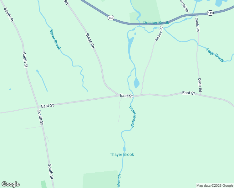 map of restaurants, bars, coffee shops, grocery stores, and more near 62 East Street in Chesterfield