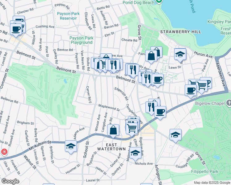 133 Hillside Road, Watertown Town MA Walk Score