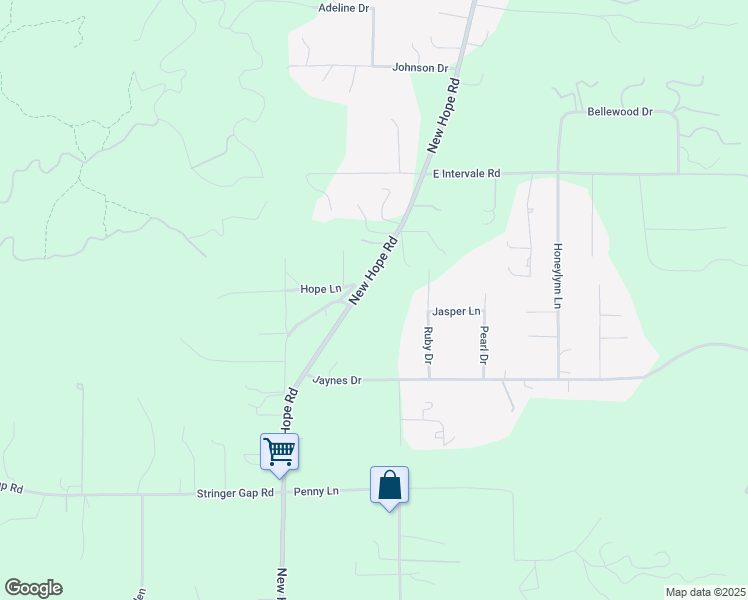 map of restaurants, bars, coffee shops, grocery stores, and more near 4709 New Hope Road in Grants Pass