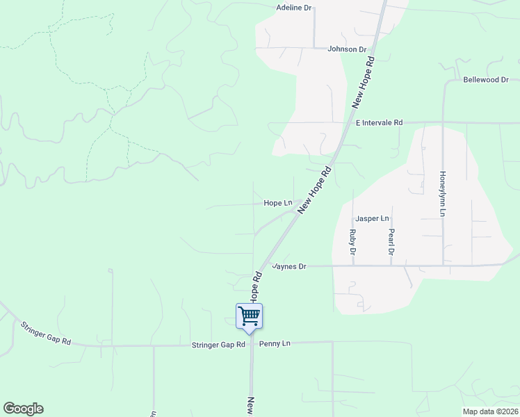 map of restaurants, bars, coffee shops, grocery stores, and more near 151 Hornet Lane in Grants Pass