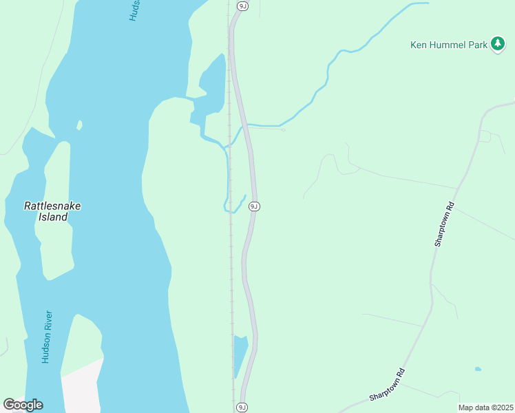 map of restaurants, bars, coffee shops, grocery stores, and more near Highway 9J in Stuyvesant