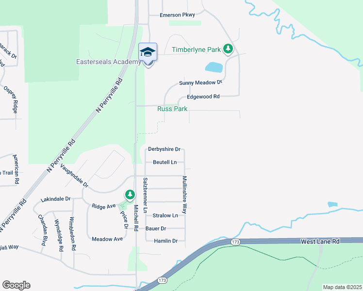 map of restaurants, bars, coffee shops, grocery stores, and more near 3084 Derbyshire Drive in Machesney Park