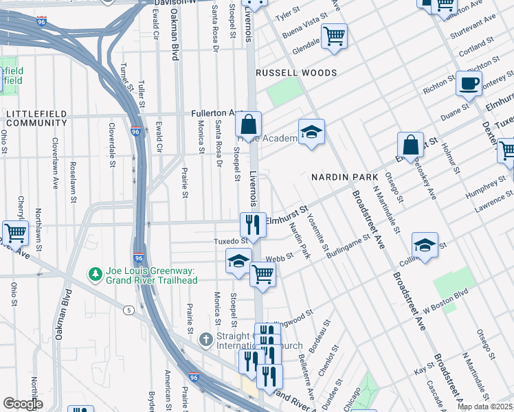 Livernois, Detroit MI - Walk Score