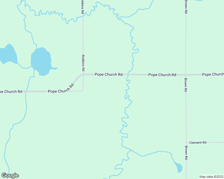 map of restaurants, bars, coffee shops, grocery stores, and more near 12611 Pope Church Road in Springport
