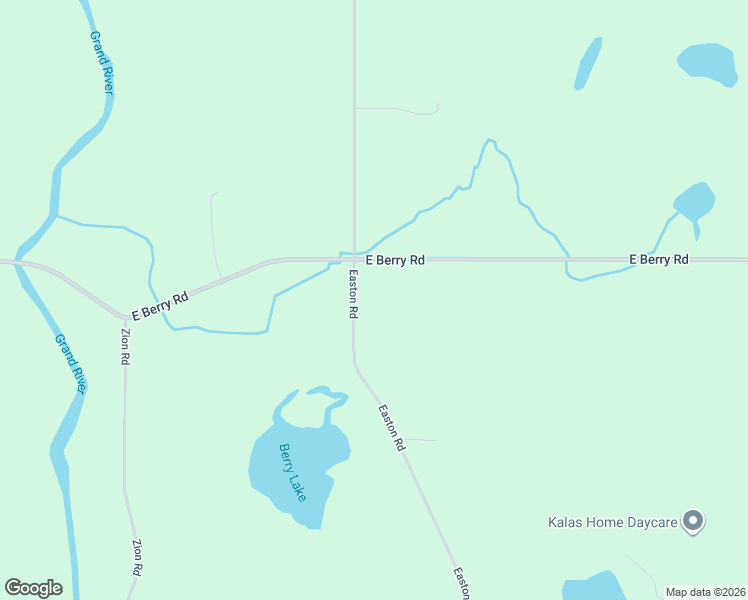 map of restaurants, bars, coffee shops, grocery stores, and more near 9837 Easton Road in Rives Junction