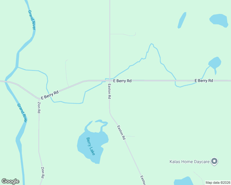 map of restaurants, bars, coffee shops, grocery stores, and more near 9837 Easton Road in Rives Junction