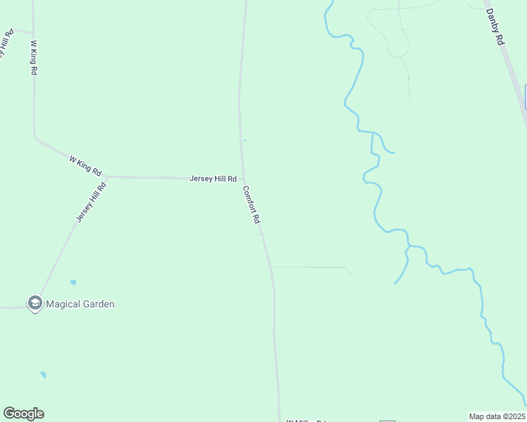 map of restaurants, bars, coffee shops, grocery stores, and more near 373 Comfort Road in Ithaca