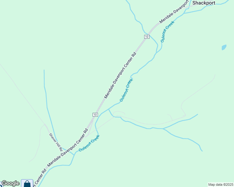 map of restaurants, bars, coffee shops, grocery stores, and more near 1160-12 County Highway 10 in East Meredith
