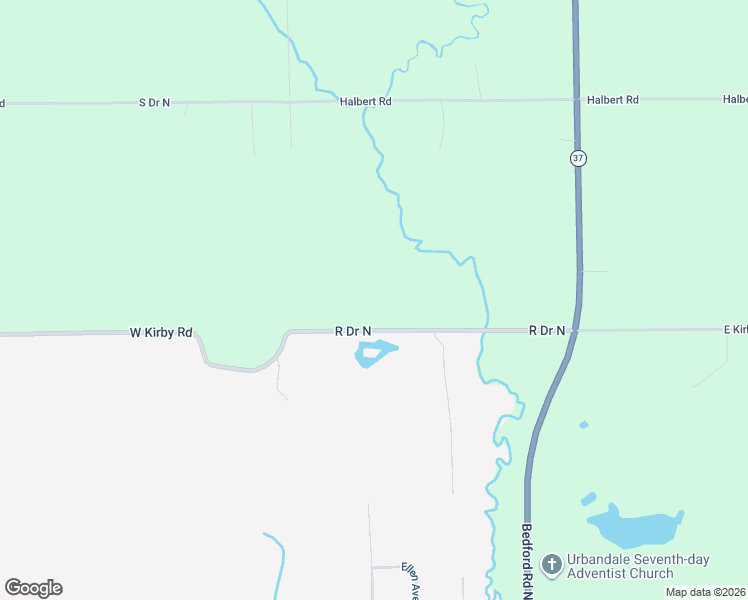 map of restaurants, bars, coffee shops, grocery stores, and more near 2943 West Kirby Road in Battle Creek