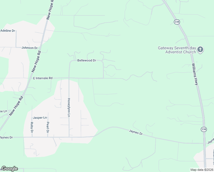 map of restaurants, bars, coffee shops, grocery stores, and more near 697 East Intervale Road in Grants Pass