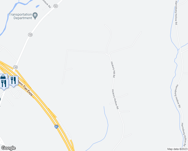 map of restaurants, bars, coffee shops, grocery stores, and more near 7777 Hickory Hill Road in Bath