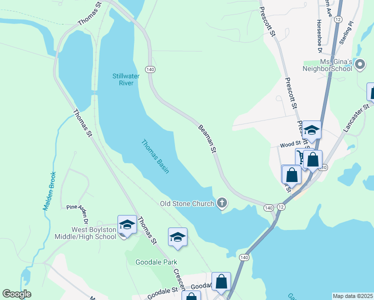 West Boylston MA Walk Score