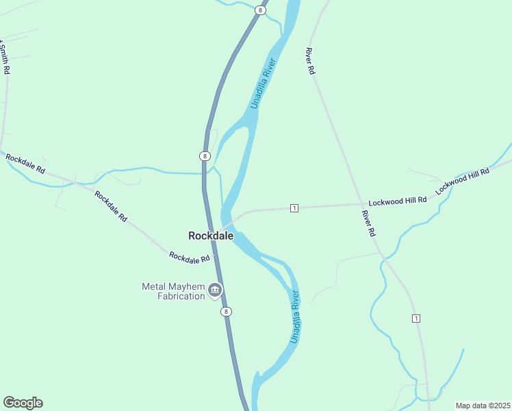 map of restaurants, bars, coffee shops, grocery stores, and more near County Road 1 in Mount Upton