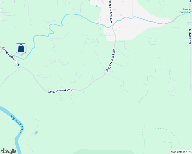 map of restaurants, bars, coffee shops, grocery stores, and more near 766 Sleepy Hollow Loop in Grants Pass