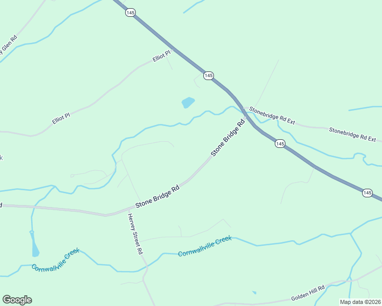 map of restaurants, bars, coffee shops, grocery stores, and more near 112 Stone Bridge Road in Cornwallville