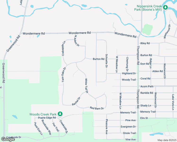 map of restaurants, bars, coffee shops, grocery stores, and more near 3805 Jacobson Drive in Wonder Lake