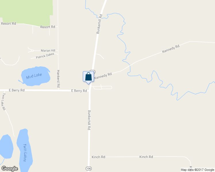 map of restaurants, bars, coffee shops, grocery stores, and more near 11711 Bunkerhill Road in Jackson