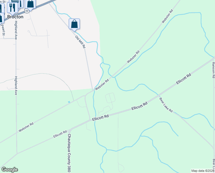 map of restaurants, bars, coffee shops, grocery stores, and more near 5731 Webster Road in Portland