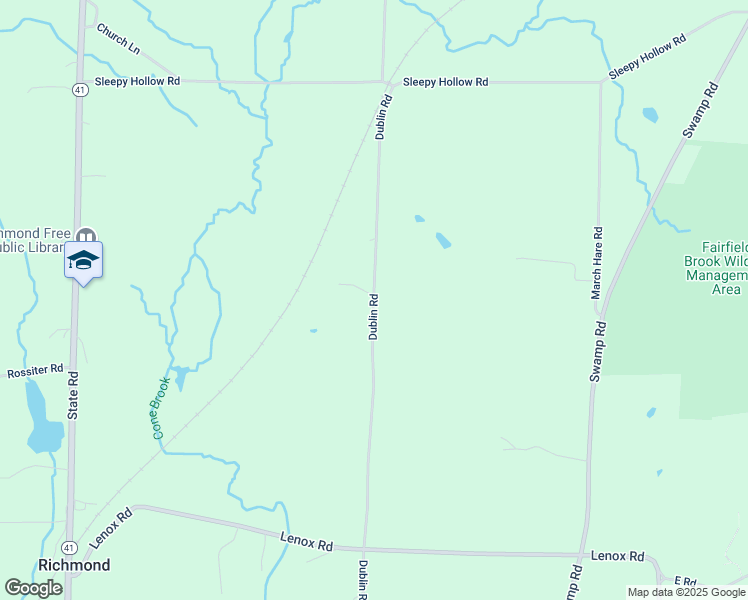 map of restaurants, bars, coffee shops, grocery stores, and more near 1639 Dublin Road in Richmond