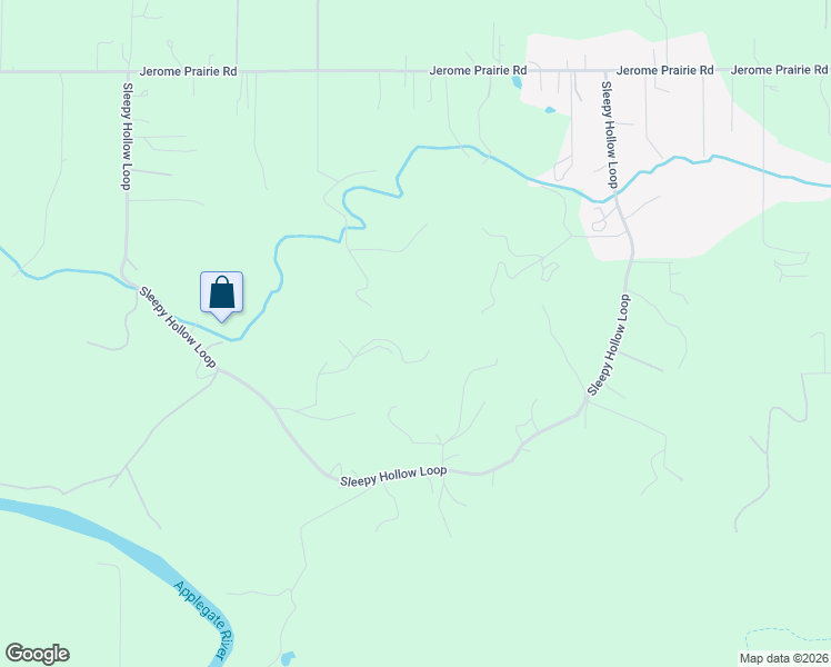 map of restaurants, bars, coffee shops, grocery stores, and more near 4091 Woodland Park Road in Grants Pass
