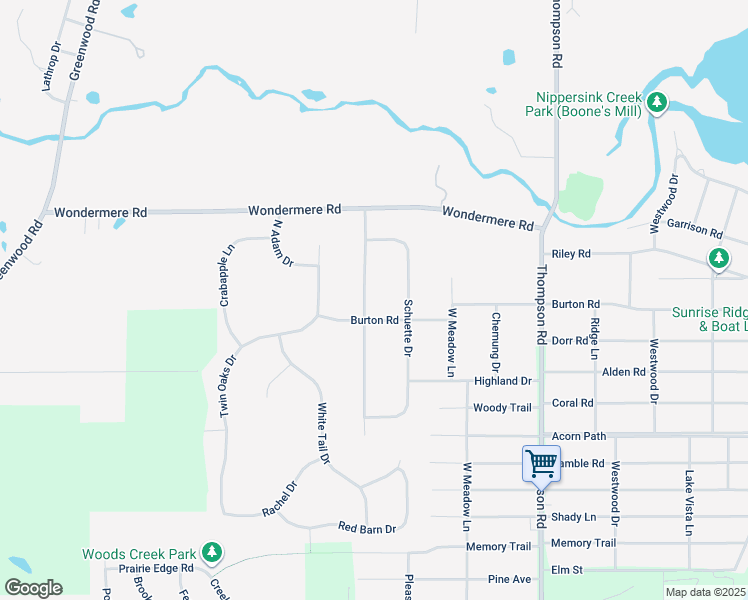 map of restaurants, bars, coffee shops, grocery stores, and more near 3904 Jacobson Drive in Wonder Lake