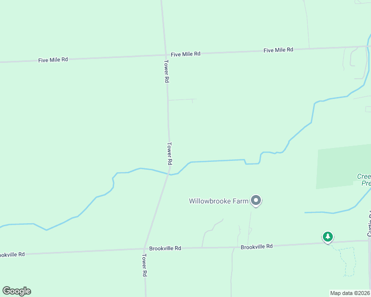 map of restaurants, bars, coffee shops, grocery stores, and more near 7168 Tower Road in South Lyon