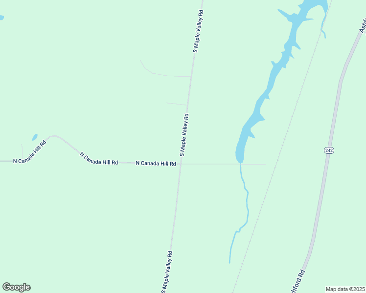 map of restaurants, bars, coffee shops, grocery stores, and more near South Maple Valley Road in Cattaraugus County