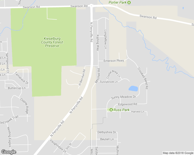 map of restaurants, bars, coffee shops, grocery stores, and more near 8414 Mitchell Road in Machesney Park