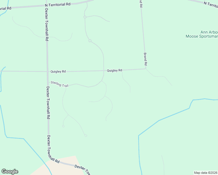 map of restaurants, bars, coffee shops, grocery stores, and more near 5876 Tyler Court in Dexter