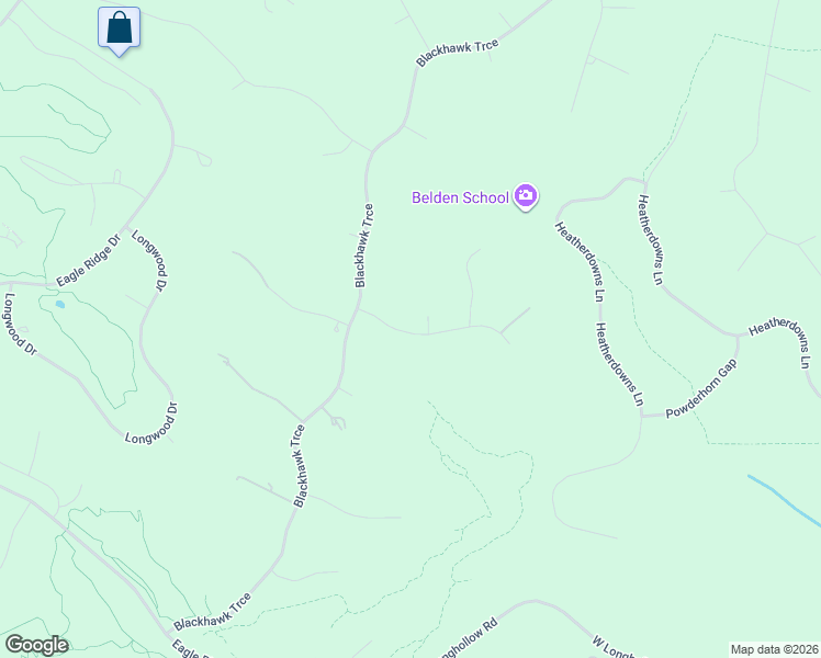 map of restaurants, bars, coffee shops, grocery stores, and more near 7 Cedar Rim Trail in Galena