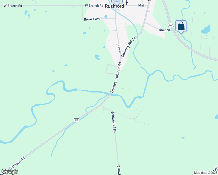 map of restaurants, bars, coffee shops, grocery stores, and more near 9114 Hardys Corners Road in Cuba