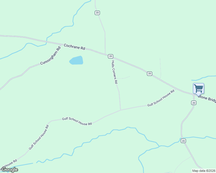 map of restaurants, bars, coffee shops, grocery stores, and more near 26 Hulls Corners Road in Cornwallville