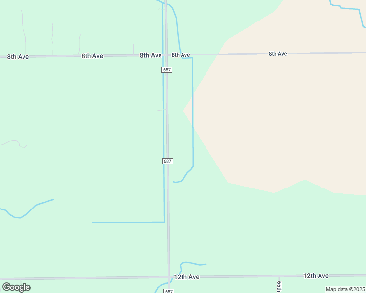 map of restaurants, bars, coffee shops, grocery stores, and more near 09427 County Road 687 in South Haven
