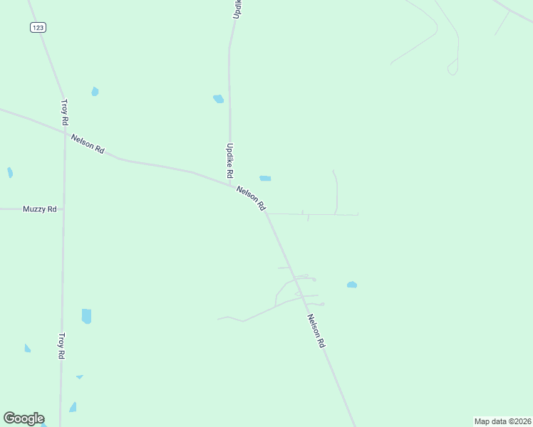 map of restaurants, bars, coffee shops, grocery stores, and more near County Road 123 in Ithaca