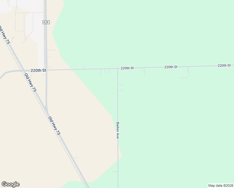 map of restaurants, bars, coffee shops, grocery stores, and more near 2275 Barker Avenue in Sergeant Bluff