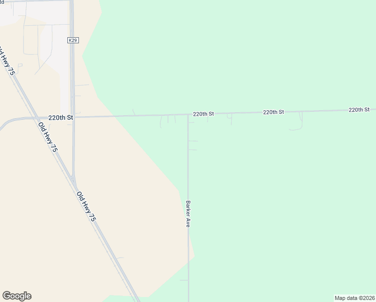 map of restaurants, bars, coffee shops, grocery stores, and more near 2275 Barker Avenue in Sergeant Bluff