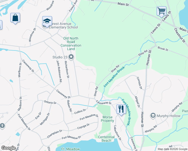map of restaurants, bars, coffee shops, grocery stores, and more near 29 Blueberry Lane in Hudson