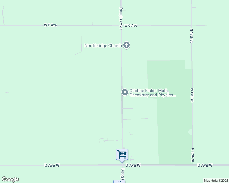 map of restaurants, bars, coffee shops, grocery stores, and more near 8515 Douglas Avenue in Kalamazoo