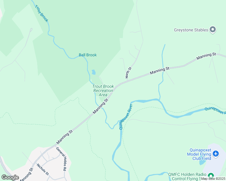 map of restaurants, bars, coffee shops, grocery stores, and more near 370 Manning Street in Holden