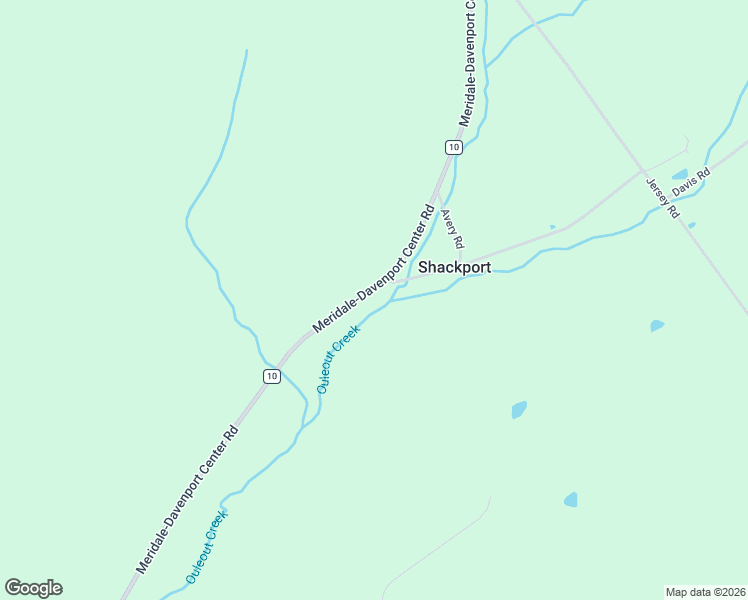 map of restaurants, bars, coffee shops, grocery stores, and more near Meridale-Davenport Center Rd in Delaware