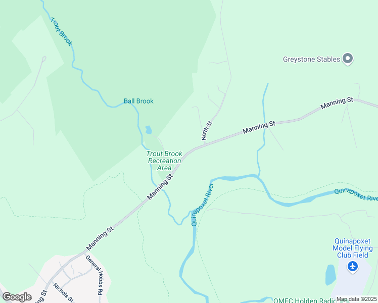 map of restaurants, bars, coffee shops, grocery stores, and more near 370 Manning Street in Holden