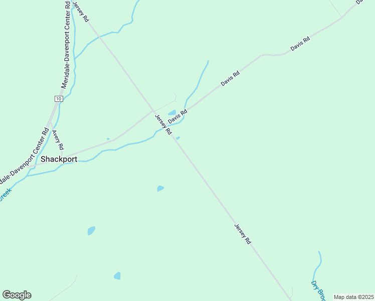 map of restaurants, bars, coffee shops, grocery stores, and more near 1030 Jersey Road in East Meredith