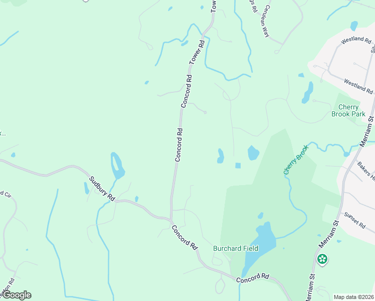 map of restaurants, bars, coffee shops, grocery stores, and more near 423 Concord Road in Weston