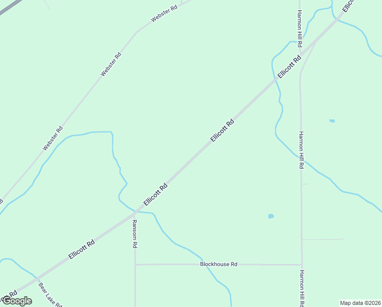 map of restaurants, bars, coffee shops, grocery stores, and more near 5280 Ellicott Road in Brocton