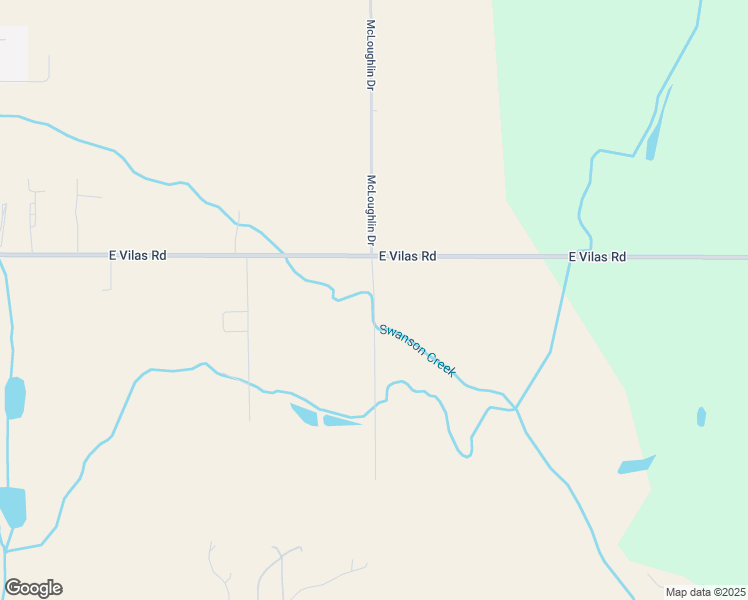 map of restaurants, bars, coffee shops, grocery stores, and more near McLoughlin Drive in Medford