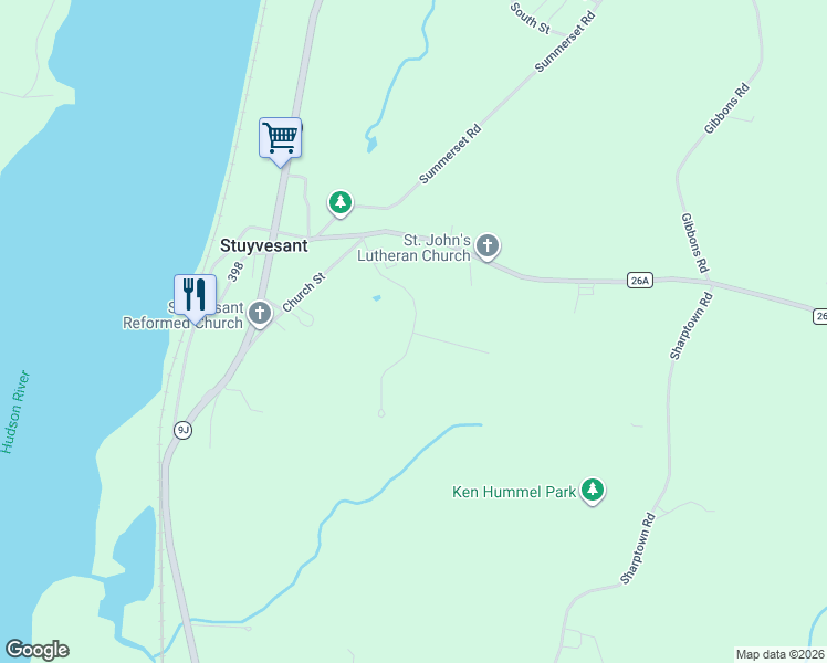 map of restaurants, bars, coffee shops, grocery stores, and more near 99 Stuyvesant Heights in Columbia