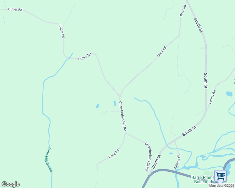 map of restaurants, bars, coffee shops, grocery stores, and more near 440 Root Road in Barre