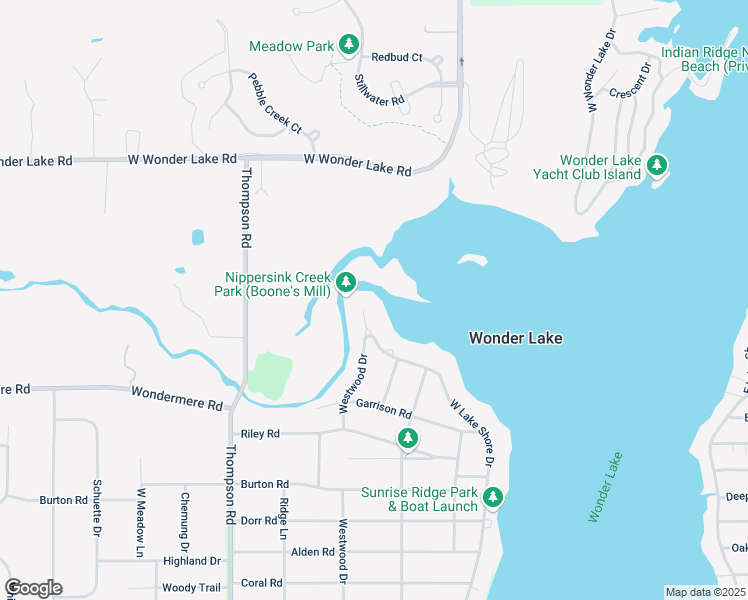 map of restaurants, bars, coffee shops, grocery stores, and more near 4212 West Lake Shore Drive in Wonder Lake