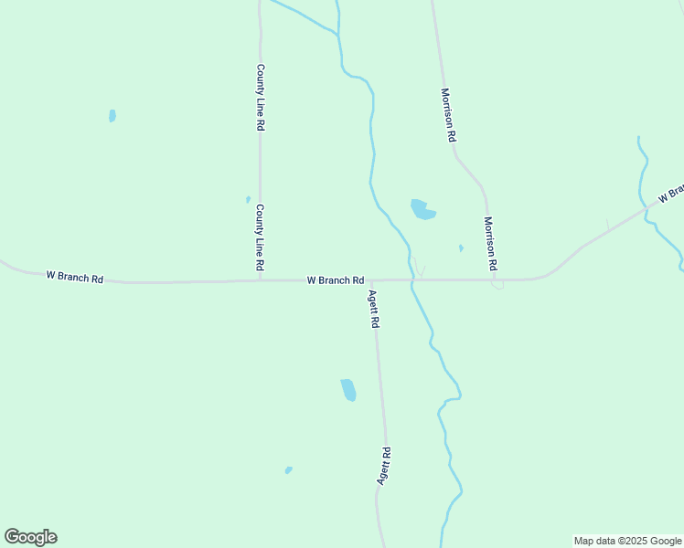 map of restaurants, bars, coffee shops, grocery stores, and more near 9944 West Branch Road in Franklinville