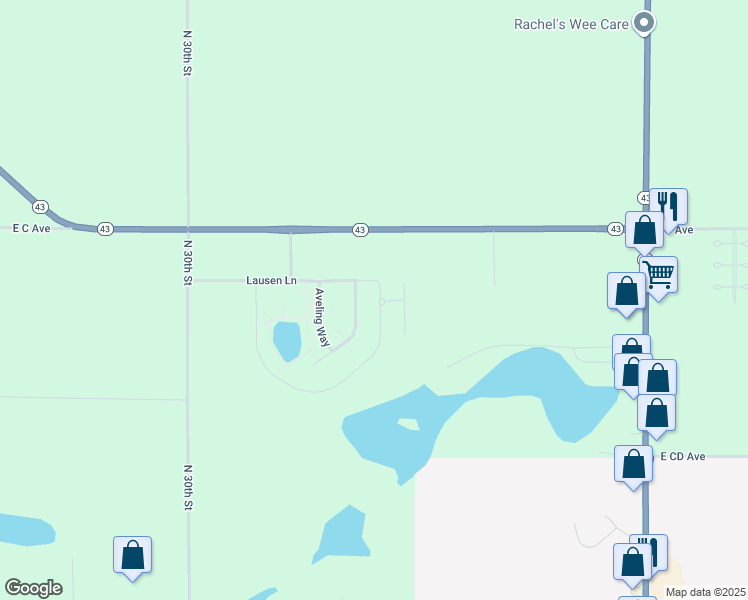 map of restaurants, bars, coffee shops, grocery stores, and more near 8849 Sturtevant Avenue in Richland